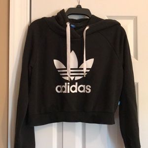 Adidas crop sweatshirt